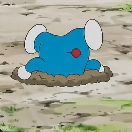 Hình avt cute mèo máy thông minh nằm sấp bùn, mông chổng lên, tình trạng bất lực hài hước.