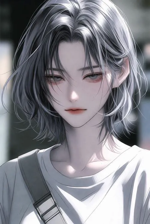 Nàng xinh đứng dưới nền trời mây mỏng, ánh nhìn xa làm khung hình nhẹ tênh.