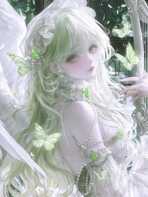 Nàng xinh có nơ cài tóc nhỏ, kẹp tóc lấp lánh, điểm nhấn gọn mà duyên.