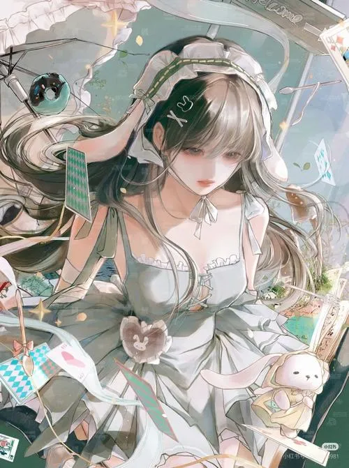 Mỹ nhân tóc xanh cùng phụ kiện tai mèo, ánh sáng trong trẻo làm ảnh đáng yêu và gần gũi.