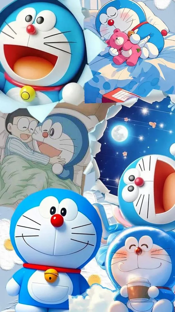 Nước bắn và tiếng cười trong Doraemon mô phỏng chân thực, đúng chất anime, nhìn rất vui mắt.