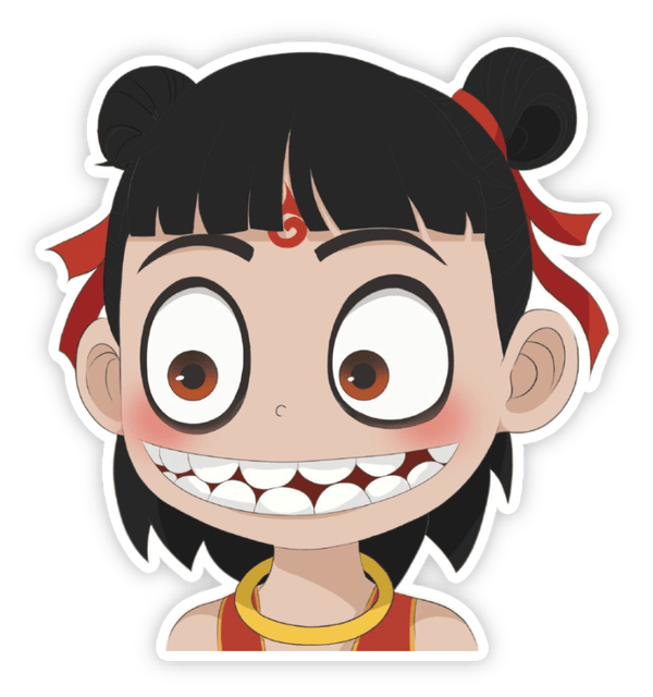 90 Ảnh Sticker Na Tra cute hài hước với biểu cảm đa dạng từ bĩu môi đến lườm nguýt