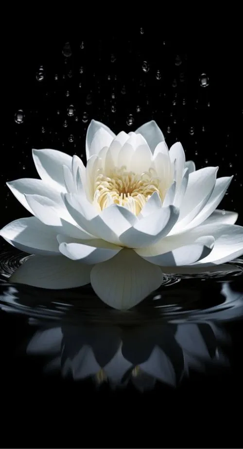 111 Hình Nền Hoa Sen Trắng Đám Tang buồn phong cách tối giản trầm mặc đầy trang nghiêm