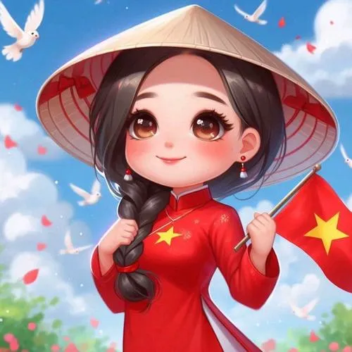 57 Avatar Yêu Nước Việt Nam thể hiện lòng tự hào dân tộc với cờ đỏ sao vàng trang trọng