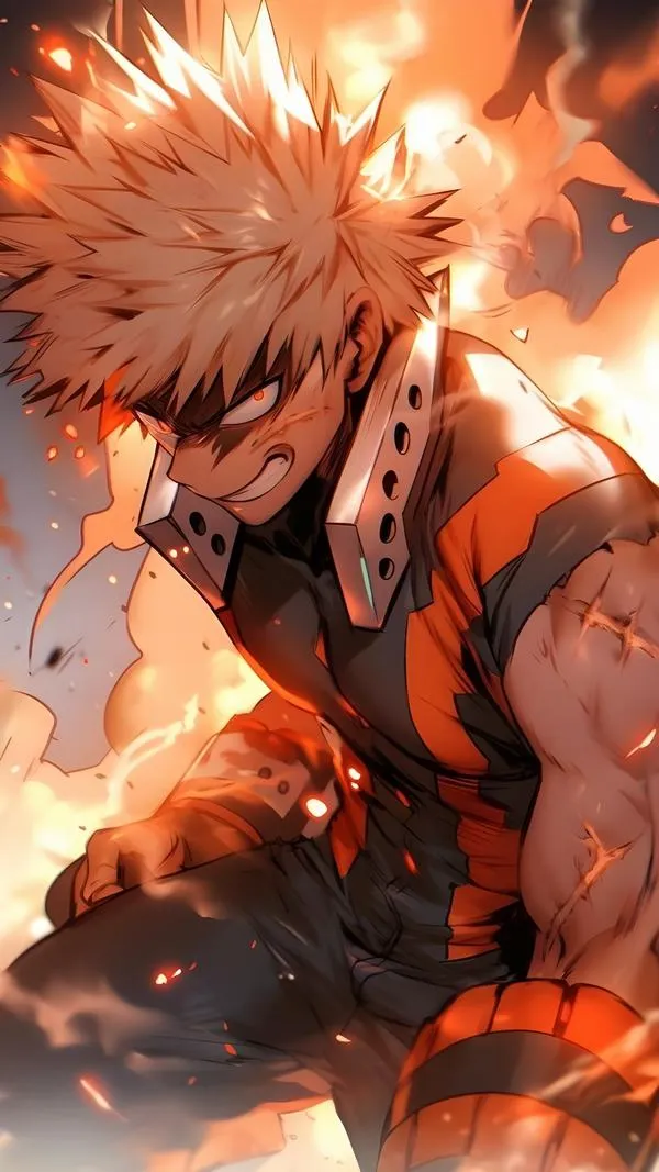 76 Hình ảnh Bakugo Katsuki - “Kacchan mini” với biểu cảm ngầu bùng nổ ánh mắt quyết liệt