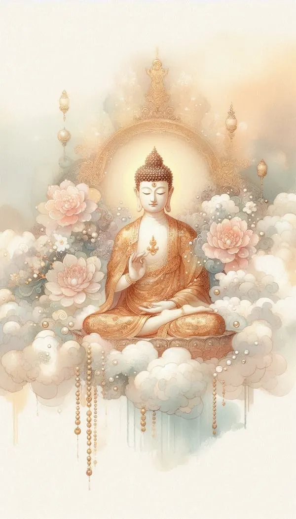 Ảnh màn hình chờ Bồ Tát xanh, lá sen to phủ bóng, gân lá rõ nét, cảm giác mát lành.