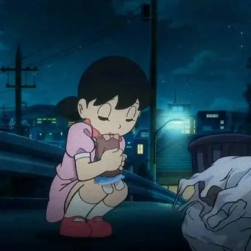 27 Hình Ảnh Shizuka Buồn Bã mắt rưng rưng sắp khóc đầy tâm trạng cô đơn