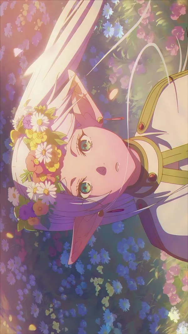 Ảnh wallpaper anime lạnh lùng, mắt sắc và line art gọn tạo nét “ngầu” vừa đủ