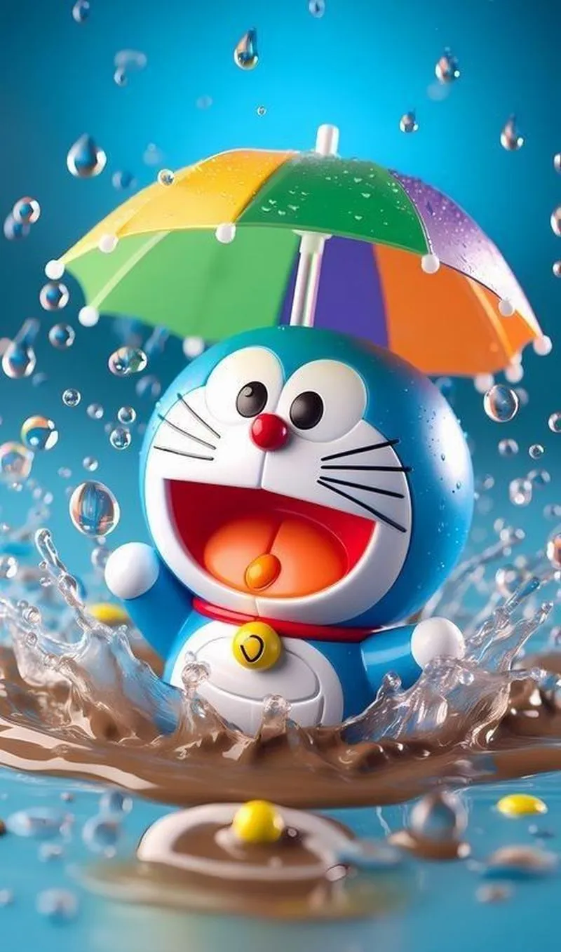 66 Hình Nền Doraemon 4K đẹp phong cách tuổi thơ màu trong veo hợp máy tính lẫn điện thoại
