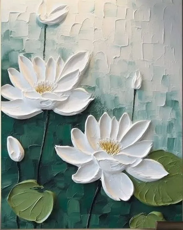 Ảnh màn hình chờ hoa sen xanh ngọc, bokeh mềm, phản chiếu nhẹ, nhìn rất nghệ thuật