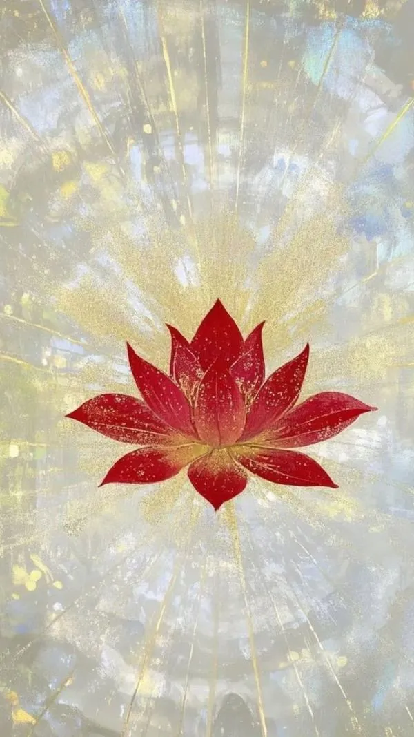 Ảnh nền hoa sen trắng ngà, nhụy vàng nổi bật, khói trầm hương mỏng, không gian rất thiền.