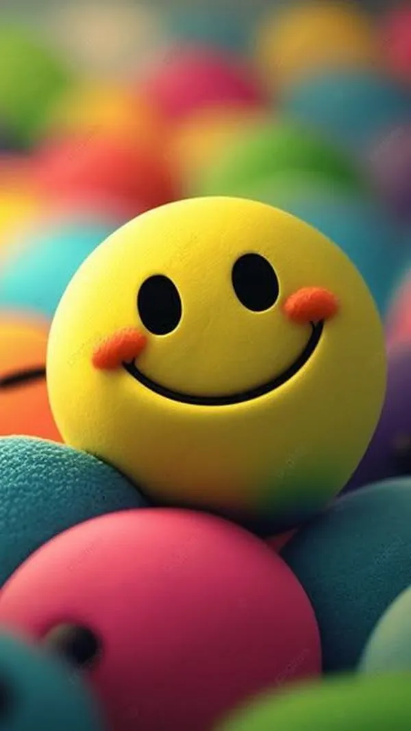 80 Hình Nền Mặt Cười cute phong cách doodle tạo cảm giác vui vẻ năng động trẻ trung