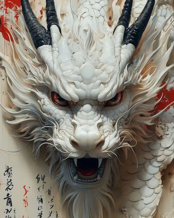 65 Hình Nền Rồng 3D đẹp ngầu với khối nổi rõ ràng từng vảy râu rồng phong cách huyền ảo