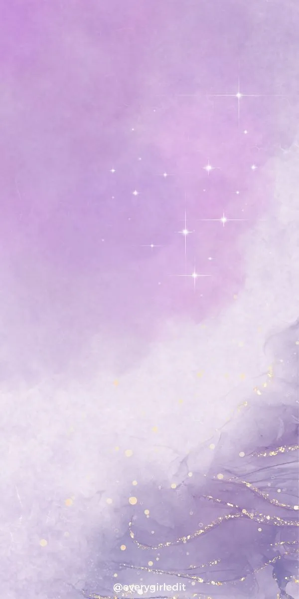 Tải ảnh hình nền ánh sáng tím huyền ảo, tương phản cao, chữ và widget dễ đọc