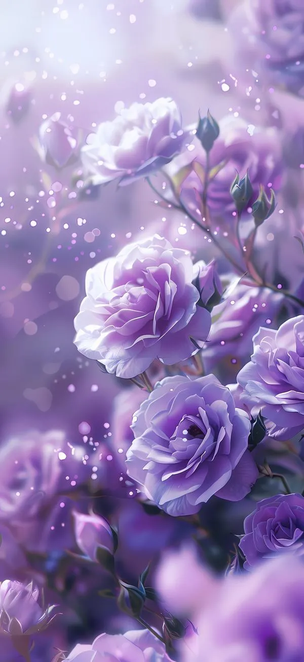 Tải ảnh hình nền ánh tím huyền ảo với vệt chuyển màu mịn, cảm giác sâu và êm