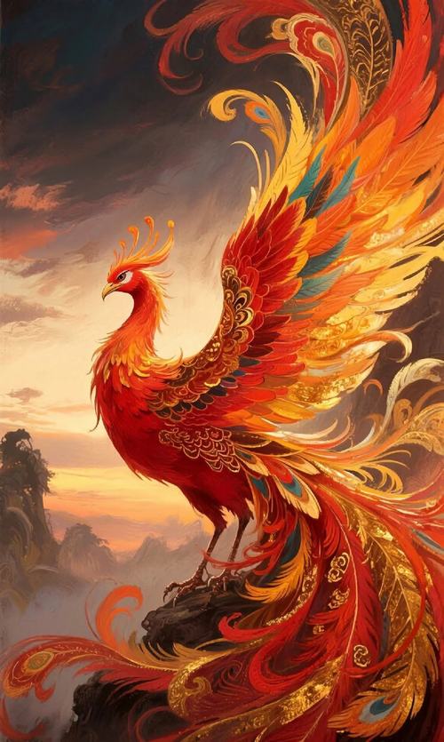 71 Hình Nền Phượng Hoàng Lửa rực cháy mang biểu tượng tái sinh, quyền quý và may mắn