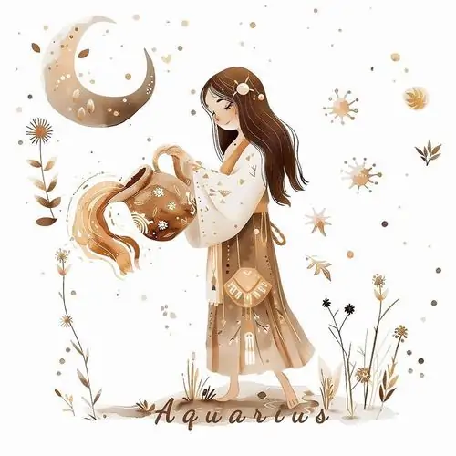 Tấm ảnh nàng Bảo Bình nhỏ xíu đang múa ba lê trên mặt hồ, tà váy voan mỏng nhẹ bay theo nhịp màu sắc gợi nhớ nguyên tố khí cực kỳ thanh mảnh