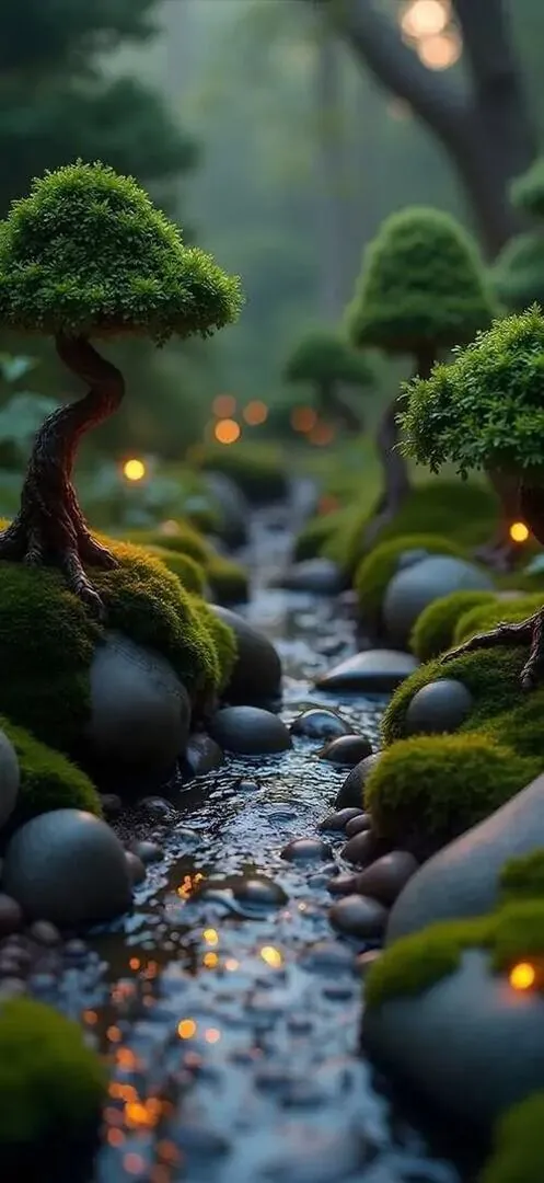 Thành phố nhìn qua ô cửa tàu đêm với những vệt đèn kéo dài, bố cục lệch và sắc xanh tím làm hình nền đồ họa kỹ thuật số mang chất hiện đại rõ ràng