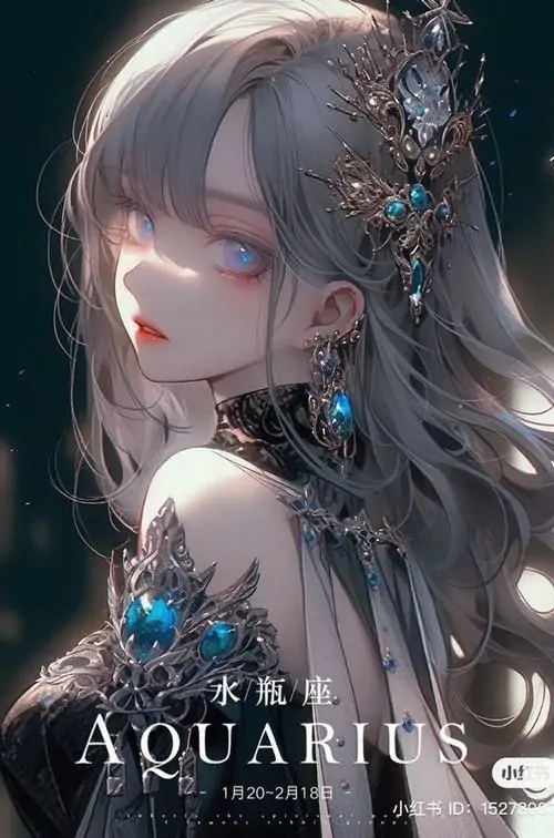 Cô gái có đôi mắt to tròn long lanh đang ngắm nhìn dải ngân hà, bộ váy màu xanh lơ làm nổi bật màu nền tôn vinh nhân vật cực kỳ trong trẻo