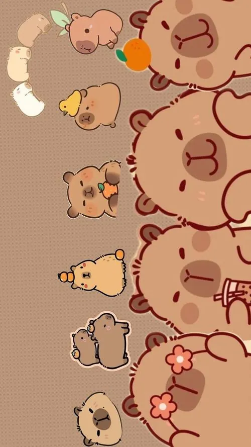 Capybara hóa thân thành đầu bếp bánh ngọt với mũ trắng hơi lệch, hai tay phủ bột mì bên khay quy tròn làm ảnh bìa trông nghịch mà rất sạch sẽ