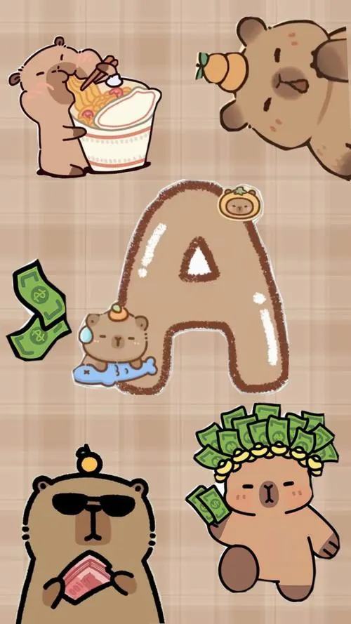 Trên chiếc ghế bập bênh ngoài hiên, capybara cuộn tròn trong chăn caro đọc thư tay, góc nhìn nghiêng và sắc nâu kem làm ảnh màn hình nhẹ mắt suốt ngày