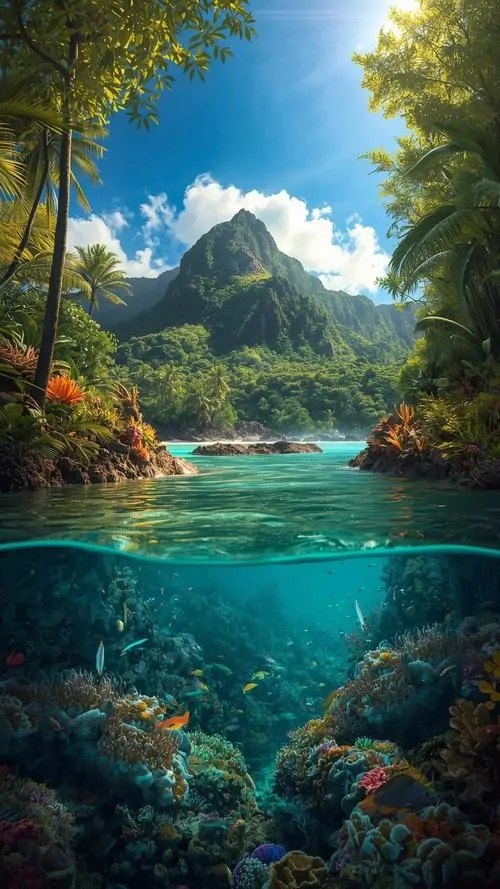 Ảnh nền cánh đồng cải vàng mở ra dưới mưa phùn nhẹ, lớp sương mỏng phủ xa làm ảnh nền thiên nhiên chất lượng cao mang sắc mềm và không bị chói