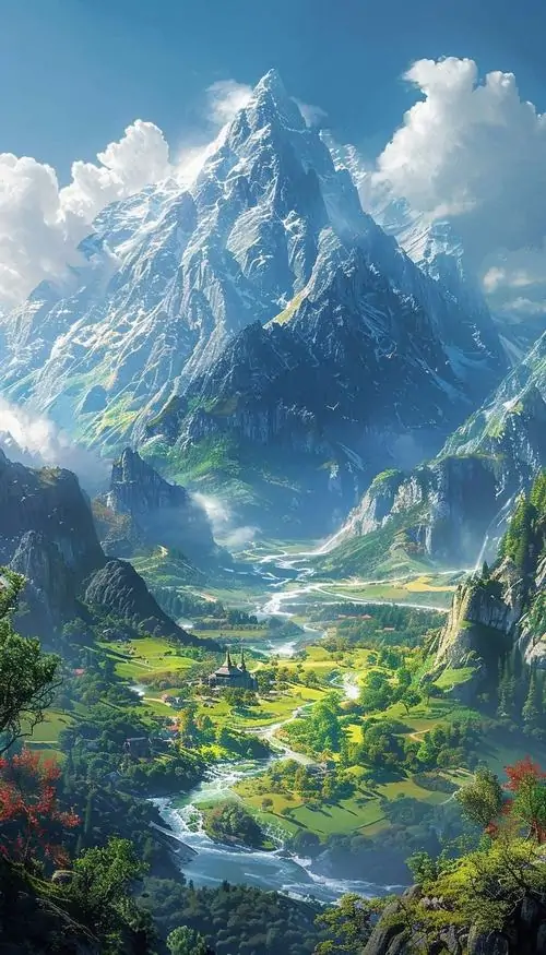 Mưa rơi trên ô cửa nhìn ra rừng phong đỏ, những giọt nước bám kính làm hình nền cảnh sắc đổi sang nhịp chậm và hợp dùng vào ngày trời dịu