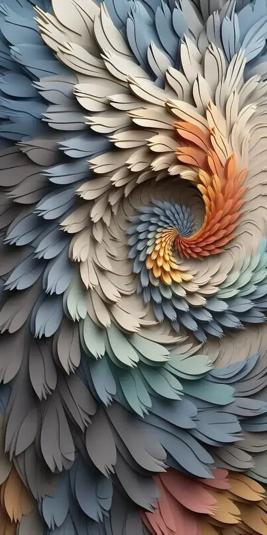 Một đàn bướm kim loại bay qua khu vườn tối phủ sương sớm, cánh phản bạc và xanh lục bắt sáng từng lớp làm màn hình dọc trông sạch, lạ và rất hợp Android