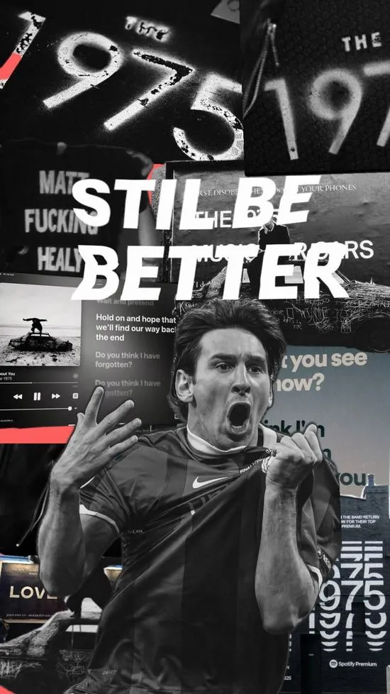 Hình nền túc cầu 4k mang thông điệp mạnh mẽ về sự nỗ lực không ngừng nghỉ trên nền ảnh đen trắng đầy chiều sâu của một siêu sao nổi tiếng.