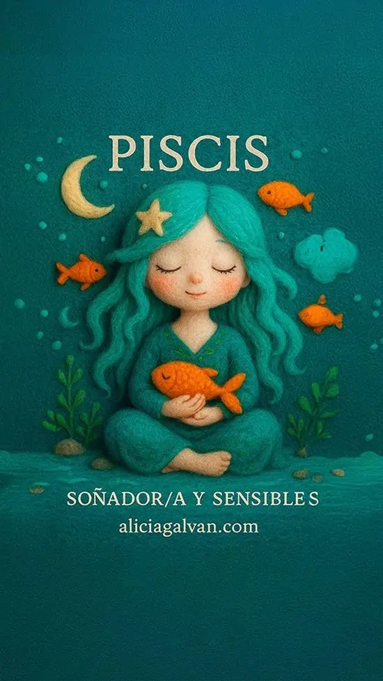 Một góc tiệm sách cũ với chồng bìa thiên văn xếp lệch, quyển trên cùng in vòng tròn hoàng đạo và điểm sáng ở ô Song Ngư nhìn rất hợp người mê chiêm tinh