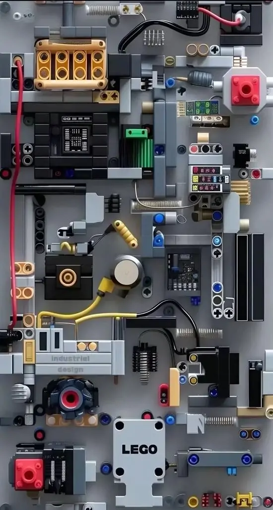 Hình nền Oppo con chim cú máy móc đậu trên biển chỉ đường cũ, mắt vàng sáng và bộ cánh ghép từ tấm kim loại khiến chủ thể bật lên rõ ràng như ảnh màn hình ảo giác