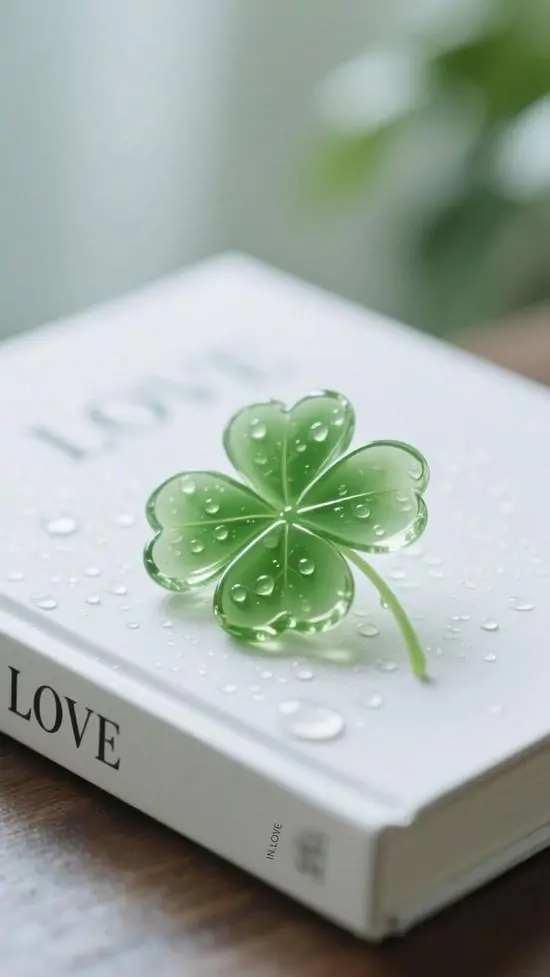118 Hình Nền Cỏ 4 Lá may mắn thu hút bình an hợp cho người thích nét đẹp chữa lành