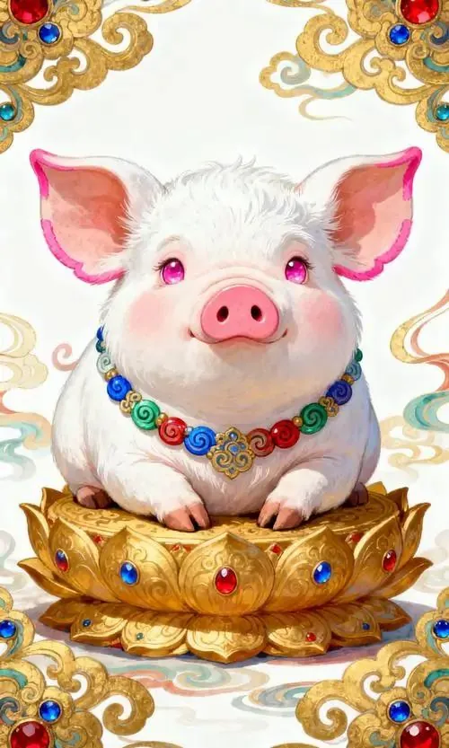 Tải ảnh nền con heo nhỏ đội mũ len ngồi bên cửa sổ đầy nắng, ánh nhìn ngơ ngác và thân hình tròn xoe làm ảnh nền con ỉn mang cảm giác dễ thương, yên lành