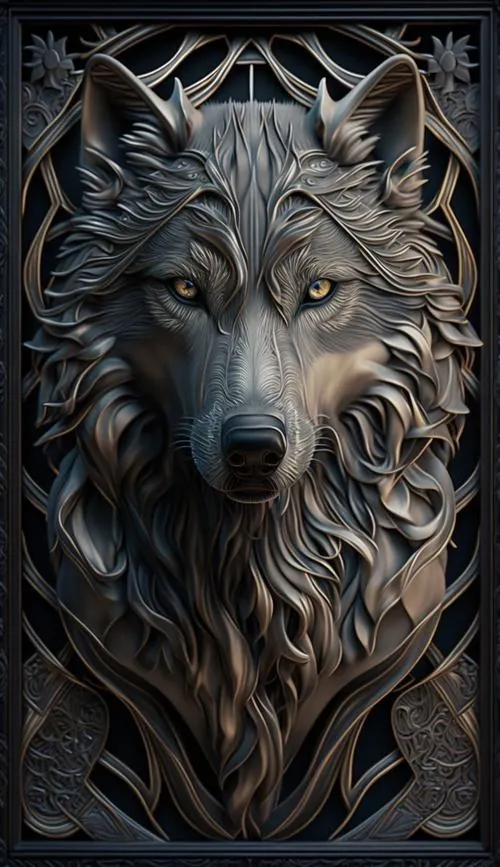 Sói đen bước qua ga tàu cũ không còn chuyến nào, sàn gạch ướt phản chiếu bóng chân dài làm cả khung hình như giữ lại tiếng động của một buổi khuya rất muộn