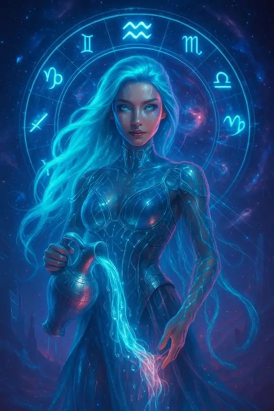 Hình minh họa kiểu áp phích cổ dùng màu xanh rêu và bạc xỉn để vẽ chiếc bình trên cỗ máy quay, chi tiết bánh răng gợi sao Thổ nên ảnh trông chững mà không hề cũ