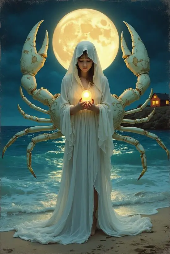 Chiếc hộp nhạc mở nắp để lộ con cua mạ bạc ở giữa, lớp nhung xanh thẫm ôm quanh làm hình những người con của trăng nhìn rất có duyên sưu tầm