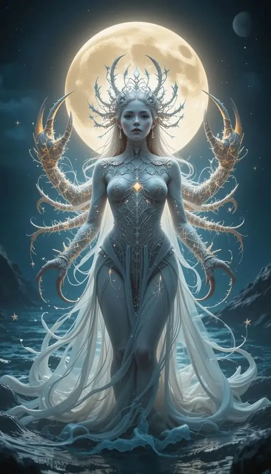 Cô gái mặc áo len màu kem tựa bên cửa sổ mưa, trên cổ là mặt dây chuyền số 69 nhỏ khiến khung hình cung con cua gần gũi và đời thường hơn hẳn