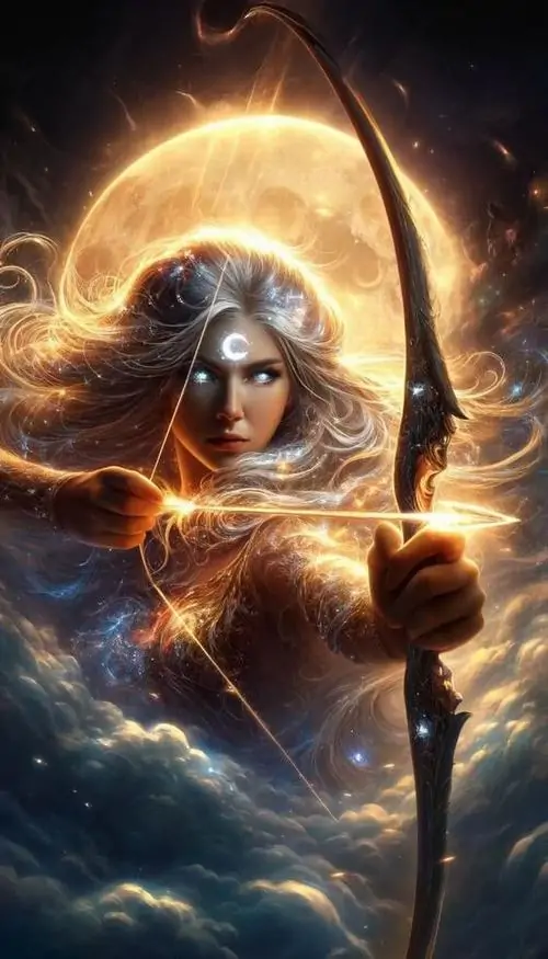 Trên bìa album nhạc acoustic, dấu mũi tên của Nhân Mã được vẽ bằng một nét cọ khô, kiểu xử lý này hợp với tinh thần chân thực và thích dịch chuyển