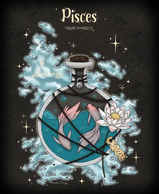 Góc ban công đêm có chậu sen nước nhỏ, mặt nước phản ánh đèn thành nhiều hạt sáng và chiếc lá tròn giữa hồ khiến tổng thể hợp với ảnh nền Pisces đẹp