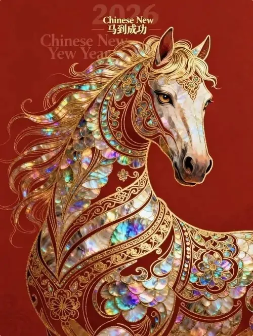 Tranh cát vẽ ngựa treo sát đầu giường với gam đất trầm, từng lớp hạt mịn tạo bề mặt lạ mắt khiến tấm ảnh hợp người tuổi Ngọ chuộng phong thủy mộc mạc