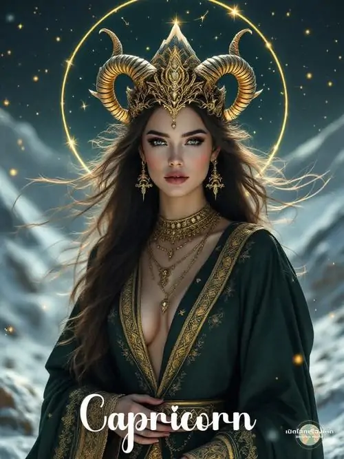 Bộ icon phẳng dùng ba tông đen, chì, xám đá để vẽ dê biển, mũi tên hướng lên đi cùng thân hình gọn tạo liên tưởng đến thành công và cách Ma Kết tiến từng bước rất rõ ràng