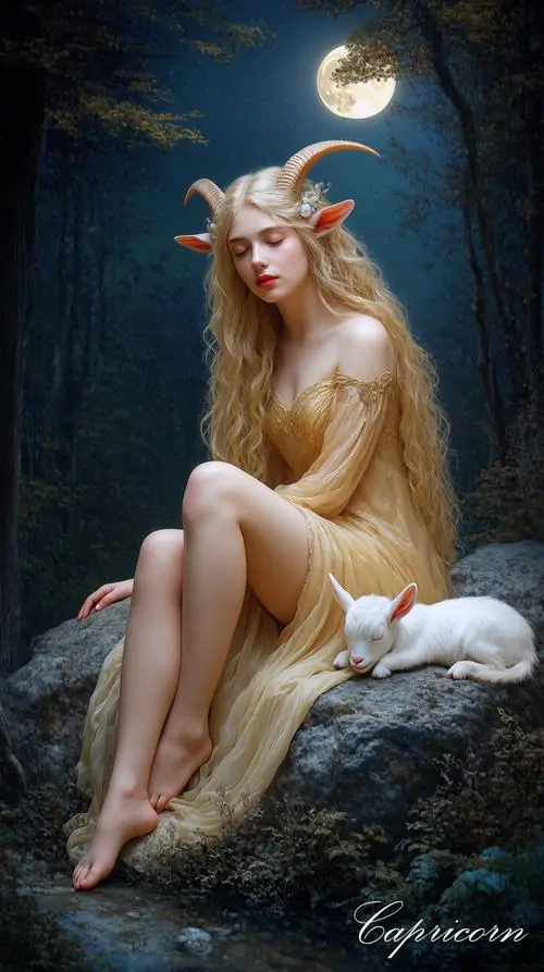 Mô hình đất sét nung của kẻ leo núi bền bỉ được đặt trên kệ gỗ thô, thân dê rắn chắc còn đuôi cá uốn gọn cho cảm giác chắc tay, rất hợp người thích vật trang trí có độ nặng