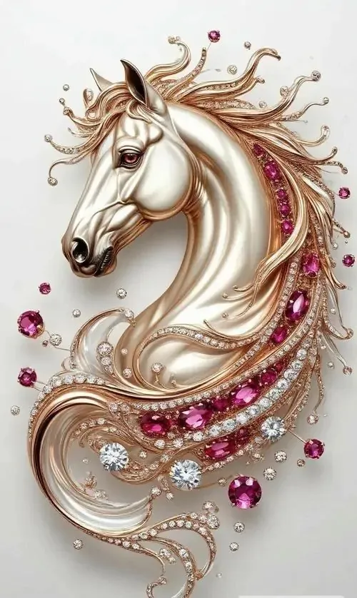 Ảnh wallpaper chú ngựa máy bằng hợp kim tương lai với những đường rãnh ánh sáng xanh chạy dọc cơ thể đang phi nước đại giữa thành phố không gian vô cùng hiện đại.