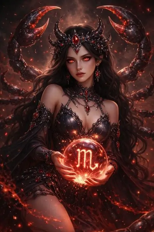 Một bức ảnh chụp cận trang sức men đen có khắc Mars ở mặt sau và hình Hổ Cáp ở mặt trước, sự đối lập hai mặt làm thiết kế có chiều liên tưởng khá thú vị