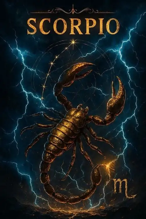 Hình bọ cạp được kết từ dây đồng và hạt thủy tinh treo dưới hiên, mỗi lần gió khẽ chạm thì phần đuôi rung lên, tạo cảm giác cảnh giác rất thật