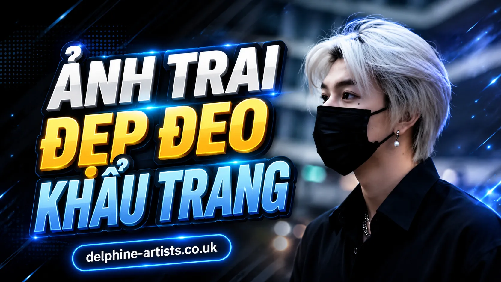 Ảnh Trai Đẹp Đeo Khẩu Trang Thumb