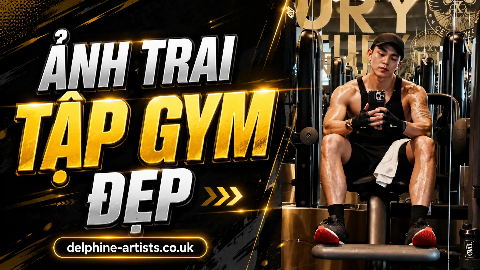 Ảnh trai tập gym đẹp thumb