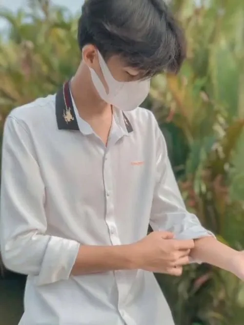 tong hop anh dai dien trai dep cap hai che mat lam hinh nen 12