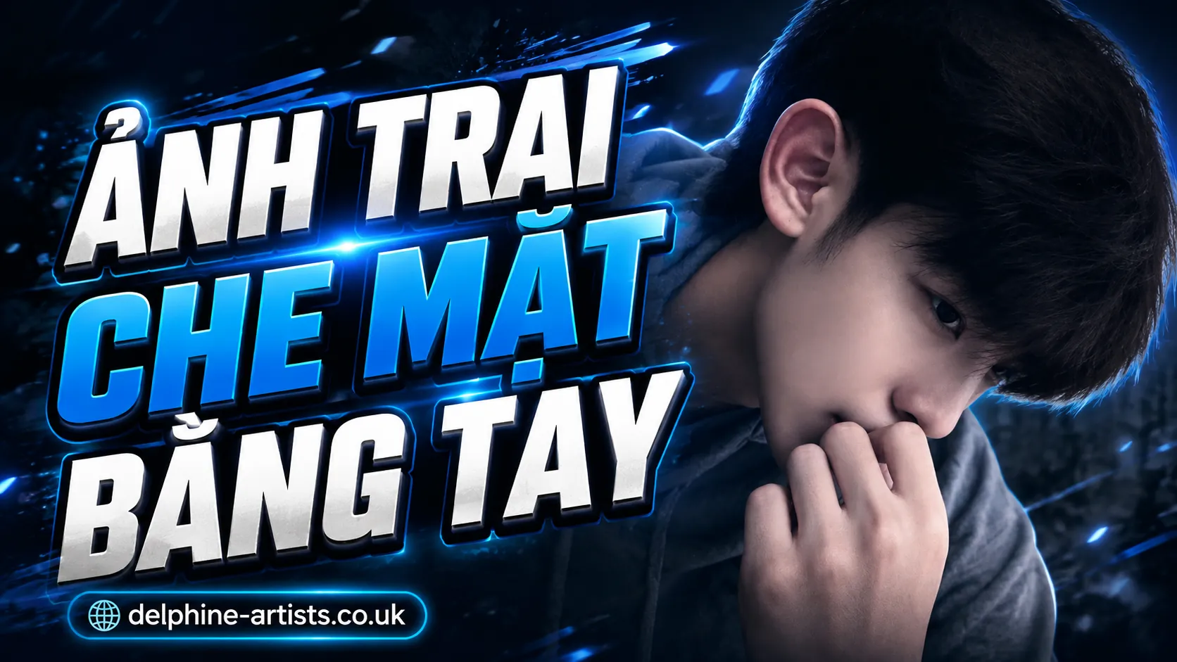 Ảnh trai che mặt bằng tay thumb