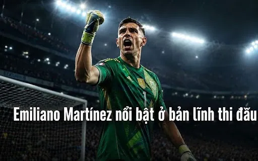 Martínez đặc biệt nguy hiểm trong các cuộc đấu tâm lý trên chấm luân lưu